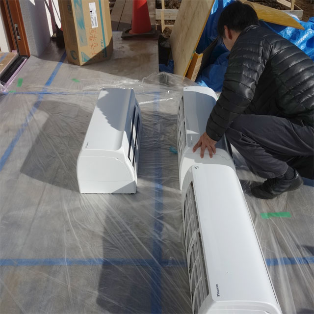 エアコンの室内機